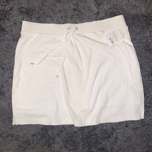 White Tennis Skirt